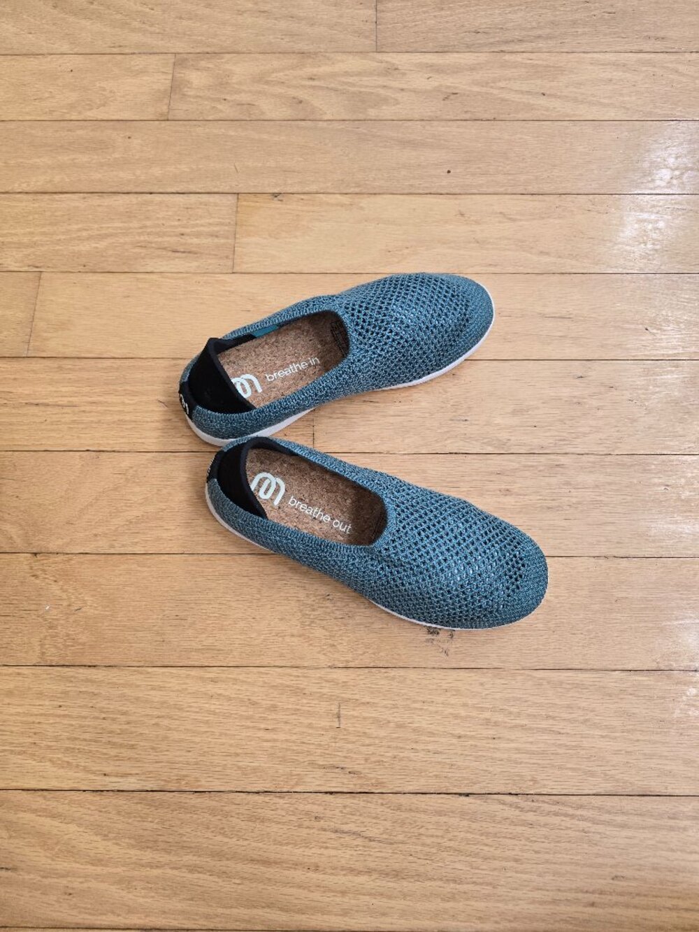 Mahabis | Breathe sage green knit boho house shoes | WMS 6